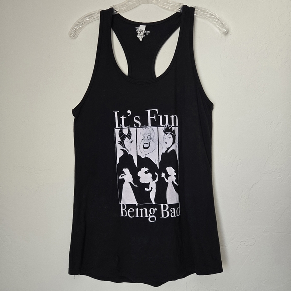 Disney Tops - Disney Villainesses It's Fun Being Bad Tank Sz L